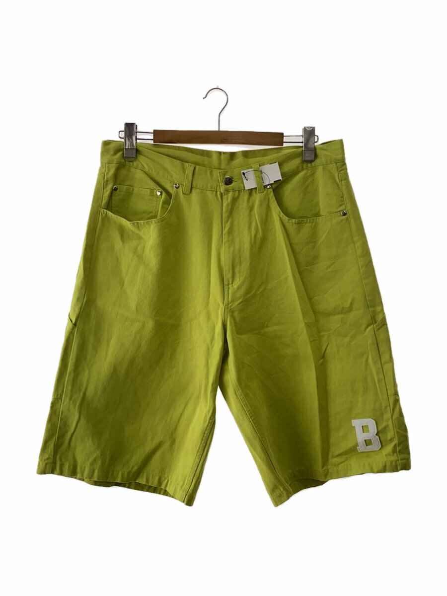 【中古】BILLIONAIRE BOYS CLUB◆ショートパンツ/L/コットン/YLW/BBCJP243P001【メンズウェア】