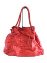 【中古】FURLA◆トートバッグ/レザー/ORN/無地【バッグ】