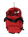 【中古】X-girl◆リュック/PVC/RED【バッグ】
