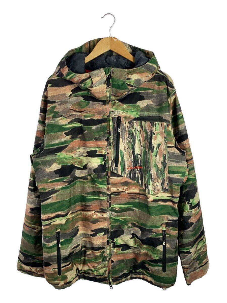 【中古】VOLCOM◆ウェアー/GRN【スポーツ】