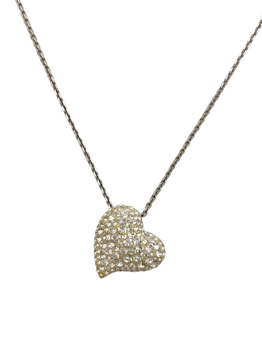 【中古】Swarovski◆ネックレス/--/SLV/トップ有/レディース【服飾雑貨他】