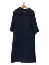 【中古】CIVIDINI◆カーディガン(厚手)/アルパカ混/40/ウール/BLK/無地【レディースウェア】(4)