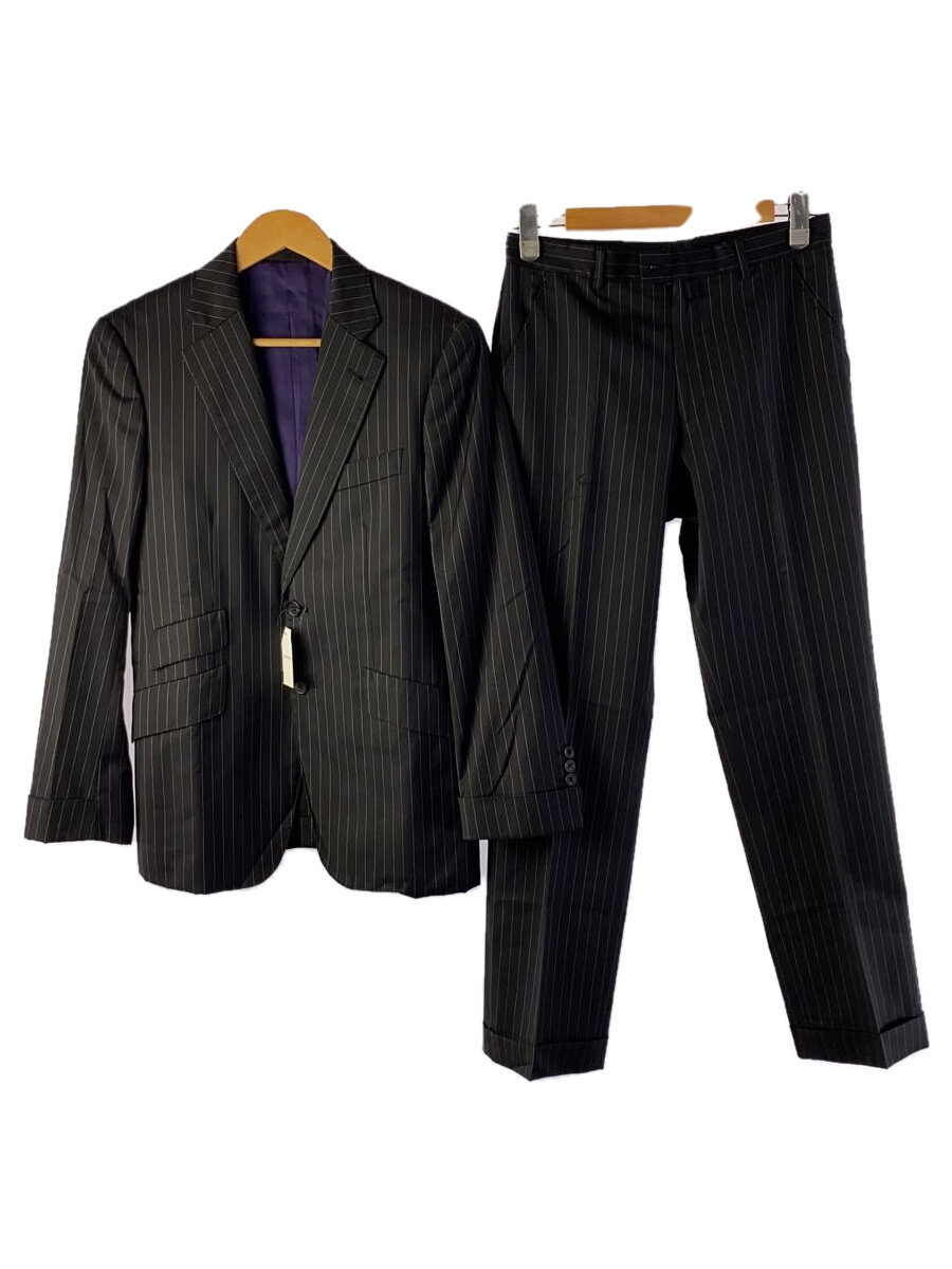 【中古】Paul Smith◆2B/サイドベンツ/開き見せ/背抜き/角台場仕立て/裾ダブル/チェルッティ生地【メンズウェア】
