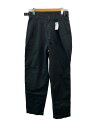 【中古】MHL.◆WASHED CHINO COTTON/ボトム/S/コットン/BLK/596-4140502【メンズウェア】