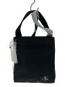 【中古】Calvin Klein Jeans◆スクエアショルダーバッグ/ポリエステル/BLK/K50K510069【バッグ】(4)