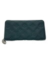 【中古】LOUIS VUITTON◆ジッピー・ウォレット/モノグラム/M81707/長財布/レザー/BLU/レディース【服飾雑貨他】