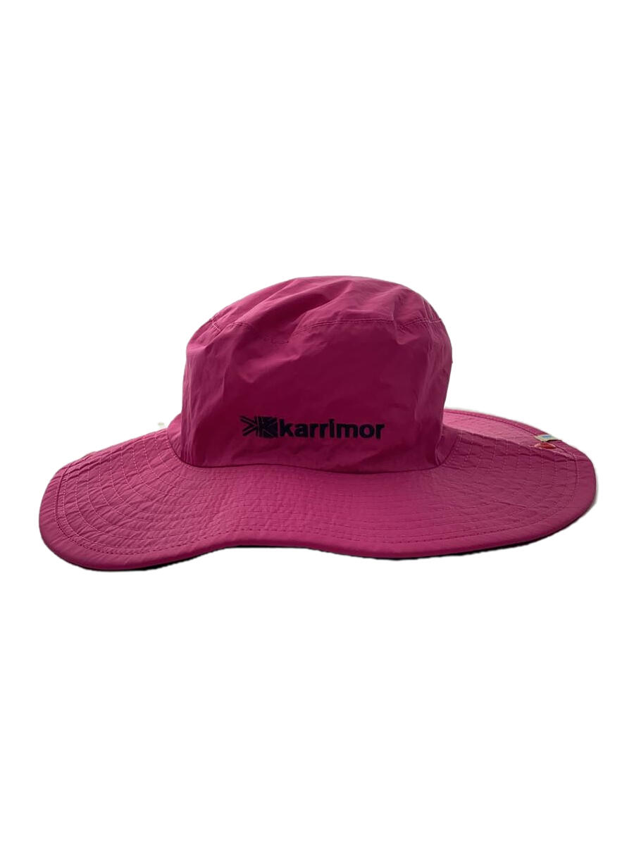 【中古】KARRIMOR◆ハット/M/ナイロン/PNK/レディース【服飾雑貨他】
