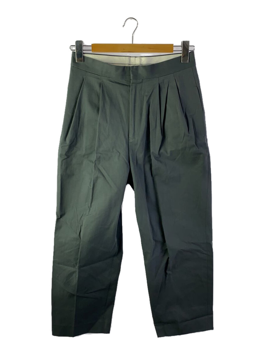 【中古】BLAMINK◆スラックスパンツ/38/コットン/GRY/無地/7914-230-0081【メンズウェア】