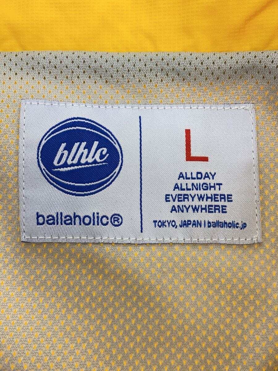 【中古】ballaholic◆ジャケット/L/ポリエステル/YLW/無地【メンズウェア】