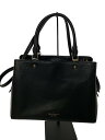 【中古】kate spade new york◆ショルダーバッグ/レザー/BLK【バッグ】