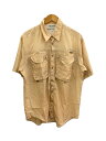 【中古】Columbia◆PFG/半袖シャツ/L/ナイロン/fm7140【メンズウェア】