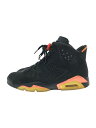 【中古】NIKE◆AIR JORDAN 6 RETRO/エアジョーダンレトロ/ブラック/384664-023/26.5cm/BLK【シューズ】(4)