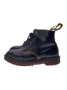 【中古】Dr.Martens◆101 ARC/レースアップブーツ/US7/BLK/レザー/101ARC【シューズ】