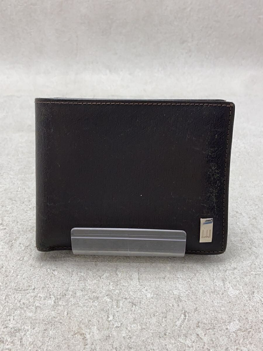 【中古】dunhill◆2つ折り財布/--/BRW/