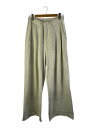 【中古】Toironier◆24SS/2tuck sweat pants/2タックスウェットパンツ/FREE/コットン/GRY/2430002【メンズウェア】