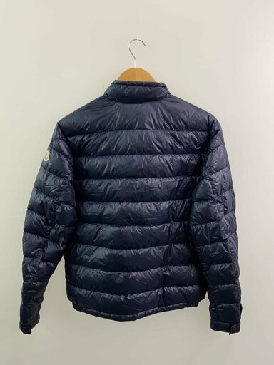 【中古】MONCLER◆ダウンジャケット/1/ナイロン/NVY/101-092-40372-50/左肘リペア箇所ダメージ有//【メンズウェア】