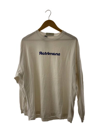 【中古】N.HOOLYWOOD◆長袖Tシャツ/36/コットン/WHT/2231-CS92-068//【メンズウェア】 【中古】N.HOOLYWOOD◆長袖Tシャツ/36/コットン/WHT/2231-CS92-068//【メンズウェア】
