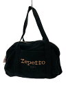 【中古】repetto◆ボストンバッグ/キャンバス/BLK/無地【バッグ】