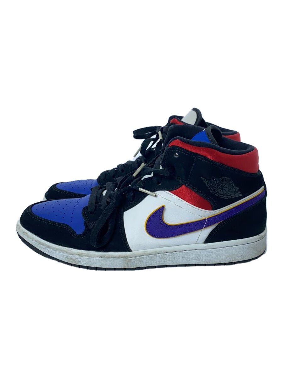 NIKE◆AIR JORDAN 1 MID SE/エアジョーダン1ミッドSE/ブラック/852542-005/28.5cm