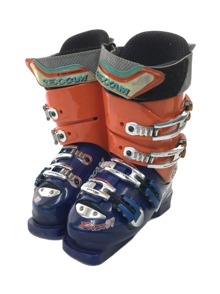 【中古】REXXAM◆スキーブーツ/22cm/BLU【スポーツ】