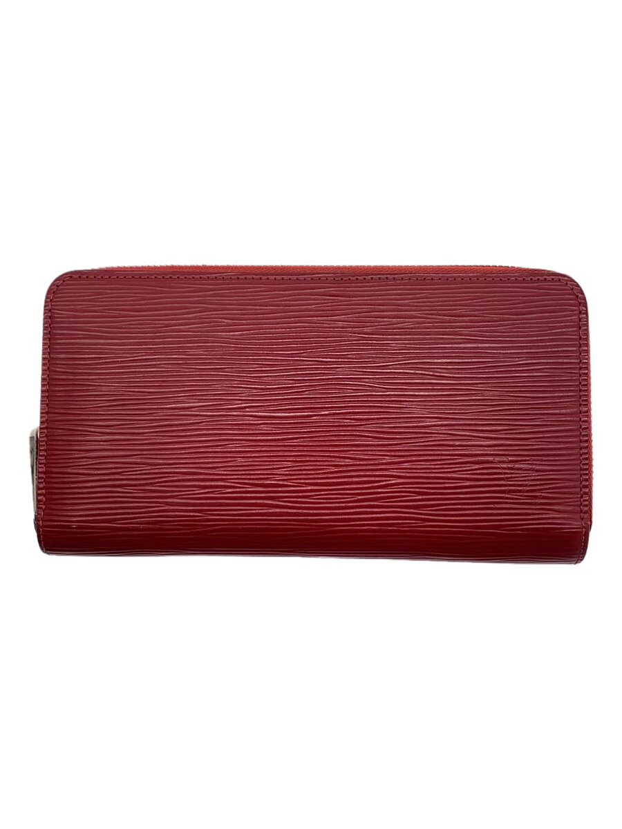 【中古】LOUIS VUITTON◆ジッピー・ウォレット_エピ_RED/レザー/RED/レディース【服飾雑貨他】