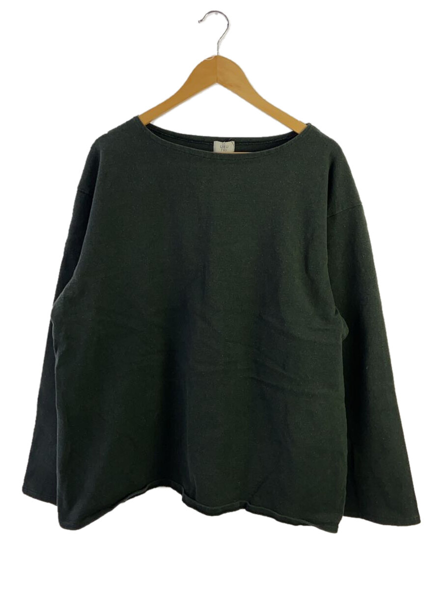 【中古】URU◆長袖Tシャツ/3/コットン/BLK/24SUC02【メンズウェア】