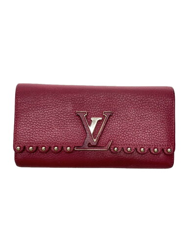 【中古】LOUIS VUITTON◆ポルト・フォイユ・カプシーヌ_パルナセア_BRD/牛革/BRD【服飾雑貨他】 【中古】LOUIS VUITTON◆ポルト・フォイユ・カプシーヌ_パルナセア_BRD/牛革/BRD【服飾雑貨他】