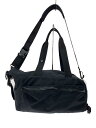 【中古】BAGJACK◆ボストンバッグ/ナイロン/BLK/無地/ショルダー純正欠品【バッグ】