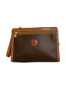 【中古】CELINE◆クラッチバッグ/PVC/BRW【バッグ】