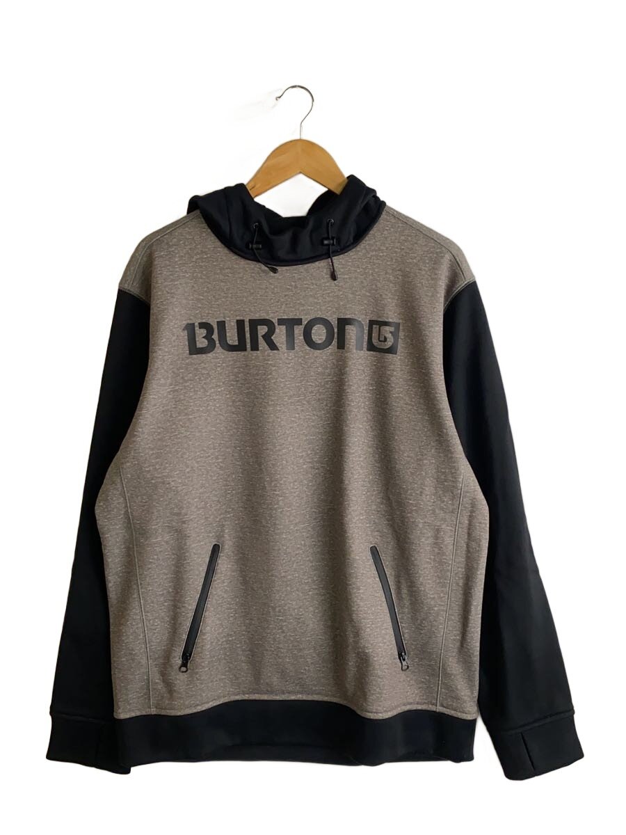 【中古】BURTON◆ウェアー/L/GRY//【スポーツ】