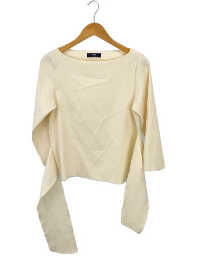 【中古】SHIPS◆長袖ブラウス/トップス/カットソー/ポリエステル/WHT/無地【レディースウェア】 【中古】SHIPS◆長袖ブラウス/トップス/カットソー/ポリエステル/WHT/無地【レディースウェア】