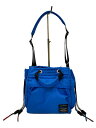 【中古】TOGA◆ショルダーバッグ/ナイロン/BLU/無地【バッグ】(4)