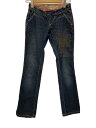 【中古】EVISU◆ボトム/24/デニム/IDG【レディースウェア】