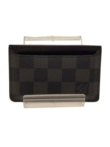 【中古】LOUIS VUITTON◆ネオ・ポルトカルト_ダミエ・グラフィット_BLK/--/BLK/チェック/メンズ【服飾雑貨他】 【中古】LOUIS VUITTON◆ネオ・ポルトカルト_ダミエ・グラフィット_BLK/--/BLK/チェック/メンズ【服飾雑貨他】