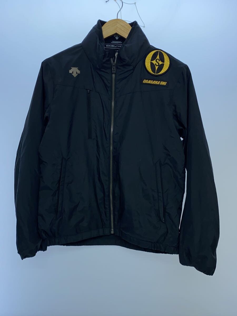 【中古】DESCENTE◆スポーツウェアー/SS/BLK/DMMMJF340G【スポーツ】
