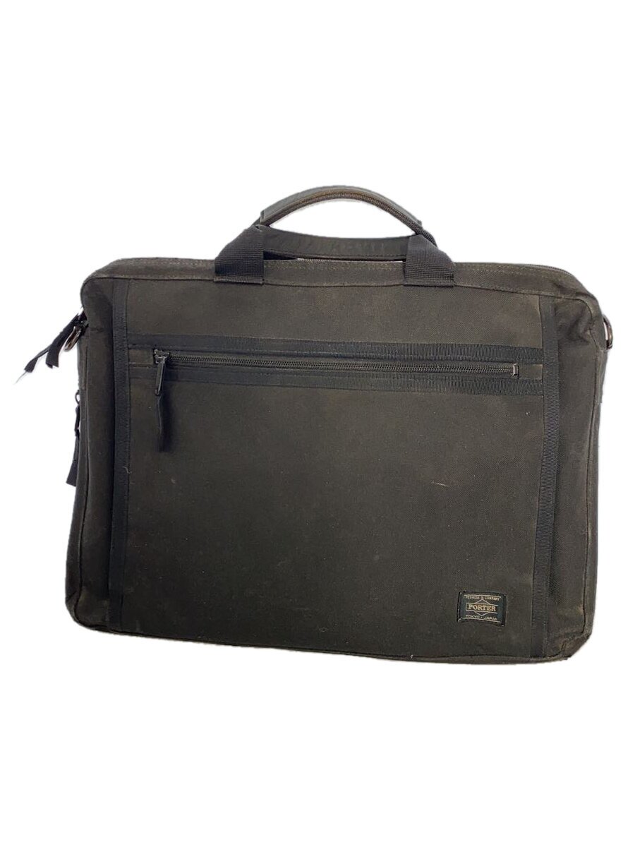 【中古】PORTER◆CLIP/クリップ/2WAY BRIEFCASE/ブリーフケース/550-08961/ブラック【バッグ】
