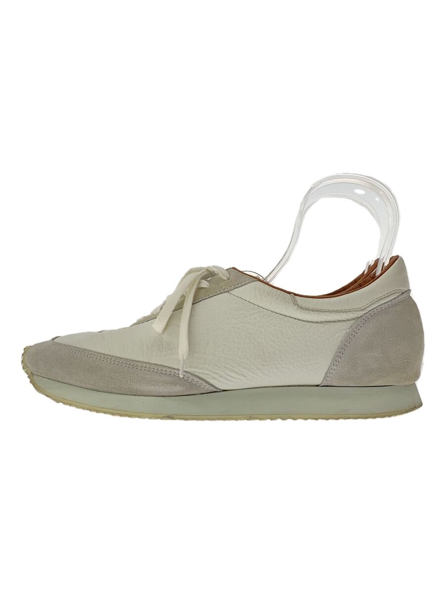 REPRODUCTION OF FOUND◆カナディアントレーナー/ローカットスニーカー/43/WHT/レザー