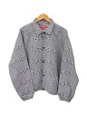【中古】Supreme◆ブルゾン/L/コットン/GRY/千鳥格子/20AW【メンズウェア】