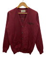 【中古】WACKO MARIA◆カーディガン(薄手)/M/ウール/BRD/11AW-KNT-08【メンズウェア】