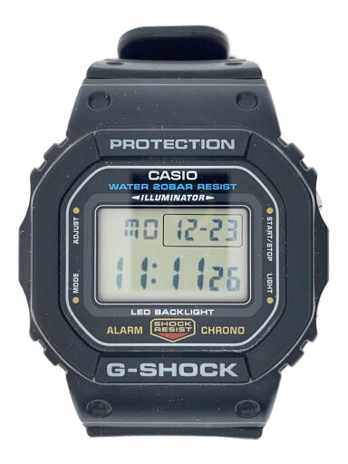 【中古】CASIO◆クォーツ腕時計_G-SHOCK/デジタル/ラバー/BLK/BLK【服飾雑貨他】 【中古】CASIO◆クォーツ腕時計_G-SHOCK/デジタル/ラバー/BLK/BLK【服飾雑貨他】