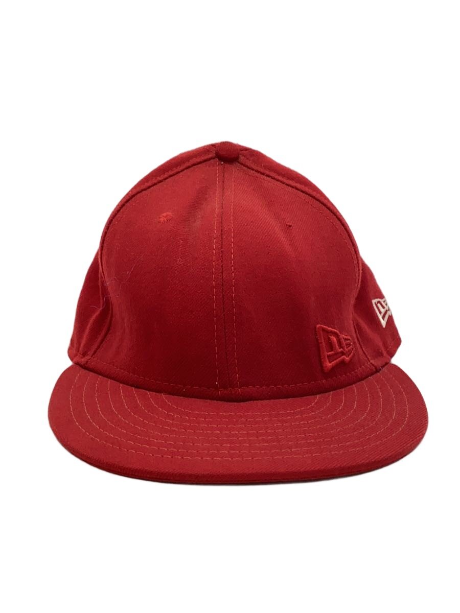 Rakuten - 【中古】NEW ERA◆90s/USA製/キャップ/7 3/8/ウール/RED/無地/メンズ【服飾雑貨他】