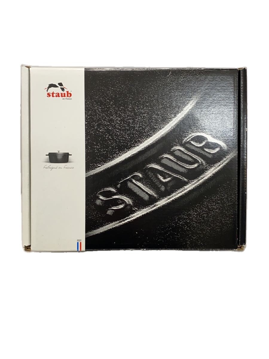 【中古】Staub◆ピコ ココット ラウンド リネン/20cm/2.2L/GRY/40508-291【キッチン用品】