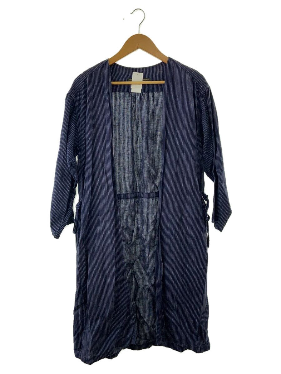 GARMENT REPRODUCTION OF WORKERS◆カーディガン(薄手)/0/リネン/NVY/ストライプ