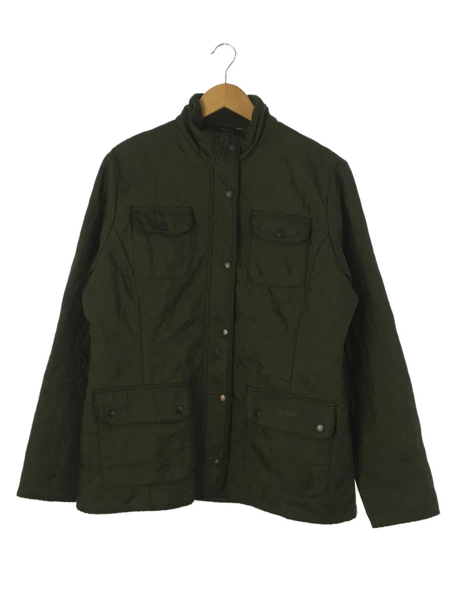 【中古】Barbour キルティングジャケット/16/ポリエステル/KHK/LQU00210L91【メンズウェア】