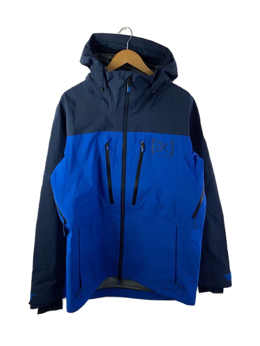 【中古】BURTON◆M AK GORE HVR PR JK/2019/ウェアー/M/BLU【スポーツ】