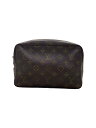 【中古】LOUIS VUITTON◆トゥルース・トワレット23_モノグラム・キャンバス_BRW/PVC/BRW【バッグ】(4)