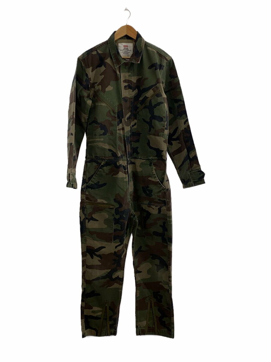 【中古】Supreme◆オールインワン/M/コットン/GRN/カモフラ//【メンズウェア】