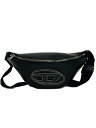 【中古】DIESEL◆ウエストバッグ/--/BLK/無地【バッグ】