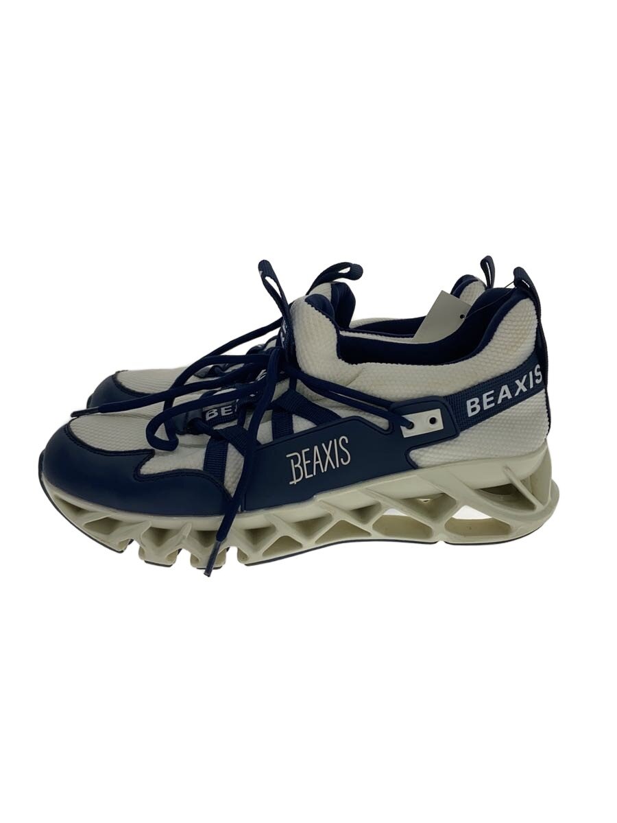 【中古】beaxis/ローカットスニーカー/M/NVY/AZ-838//【シューズ】