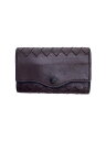 【中古】BOTTEGA VENETA◆5連キーケース/キーケース/レザー/BRW/メンズ【服飾雑貨他】